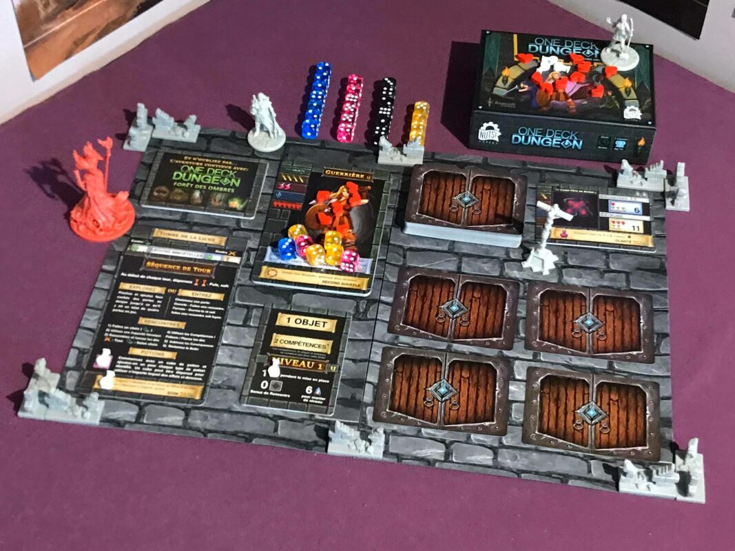 One Deck Dungeon - Les fans mettent parfois le paquet pour l'immersion
