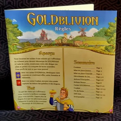 GOLDblivion - livret de règles