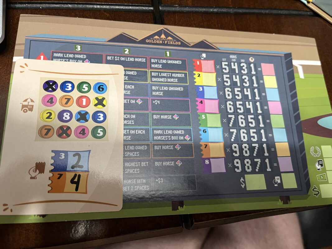 Long shot the dice game