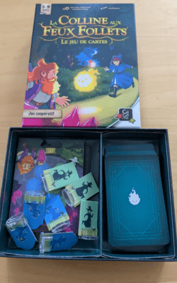 La Colline aux Feux Follets le jeu de carte
