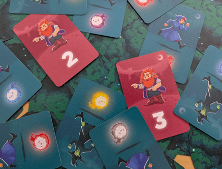 La Colline aux Feux Follets le jeu de carte