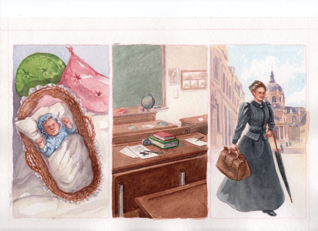 Sur les Traces de Marie Curie