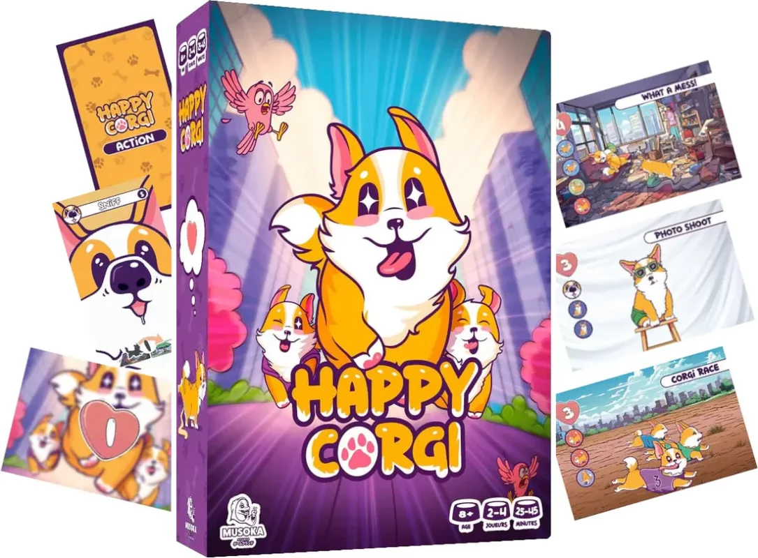 Happy Corgi.