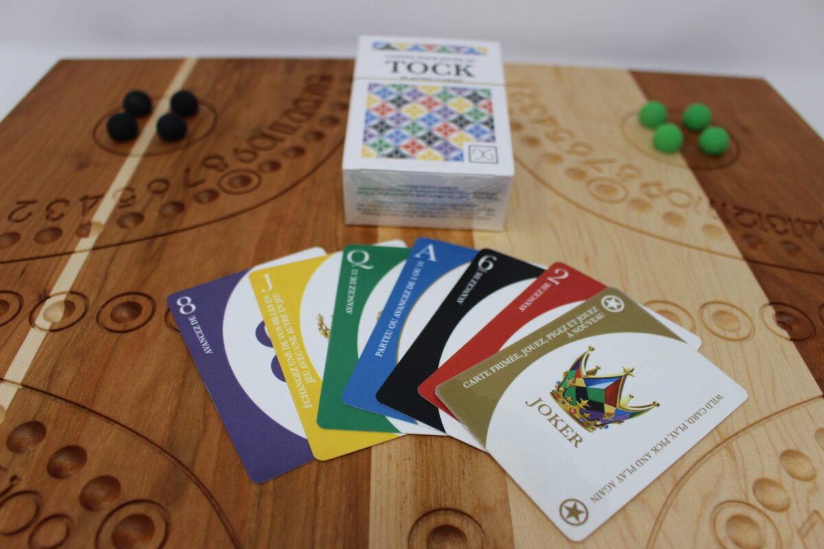 Cartes pour jouer au Tock