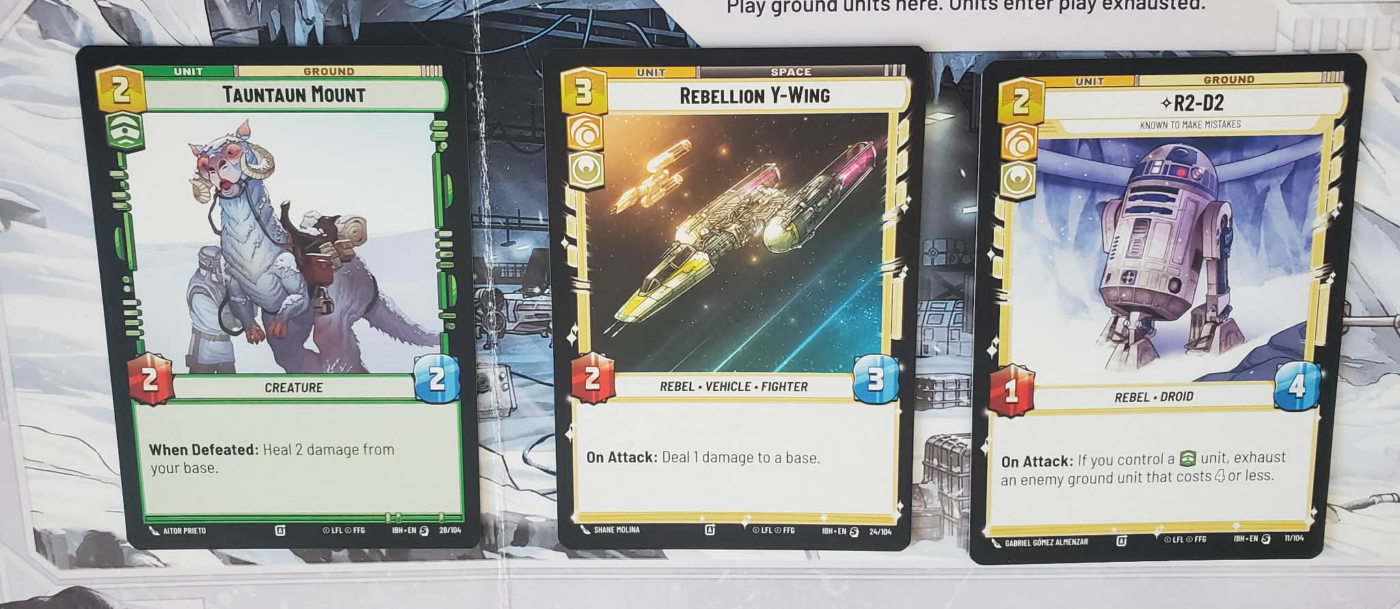 Star Wars Unlimited : Intro Battle Hoth