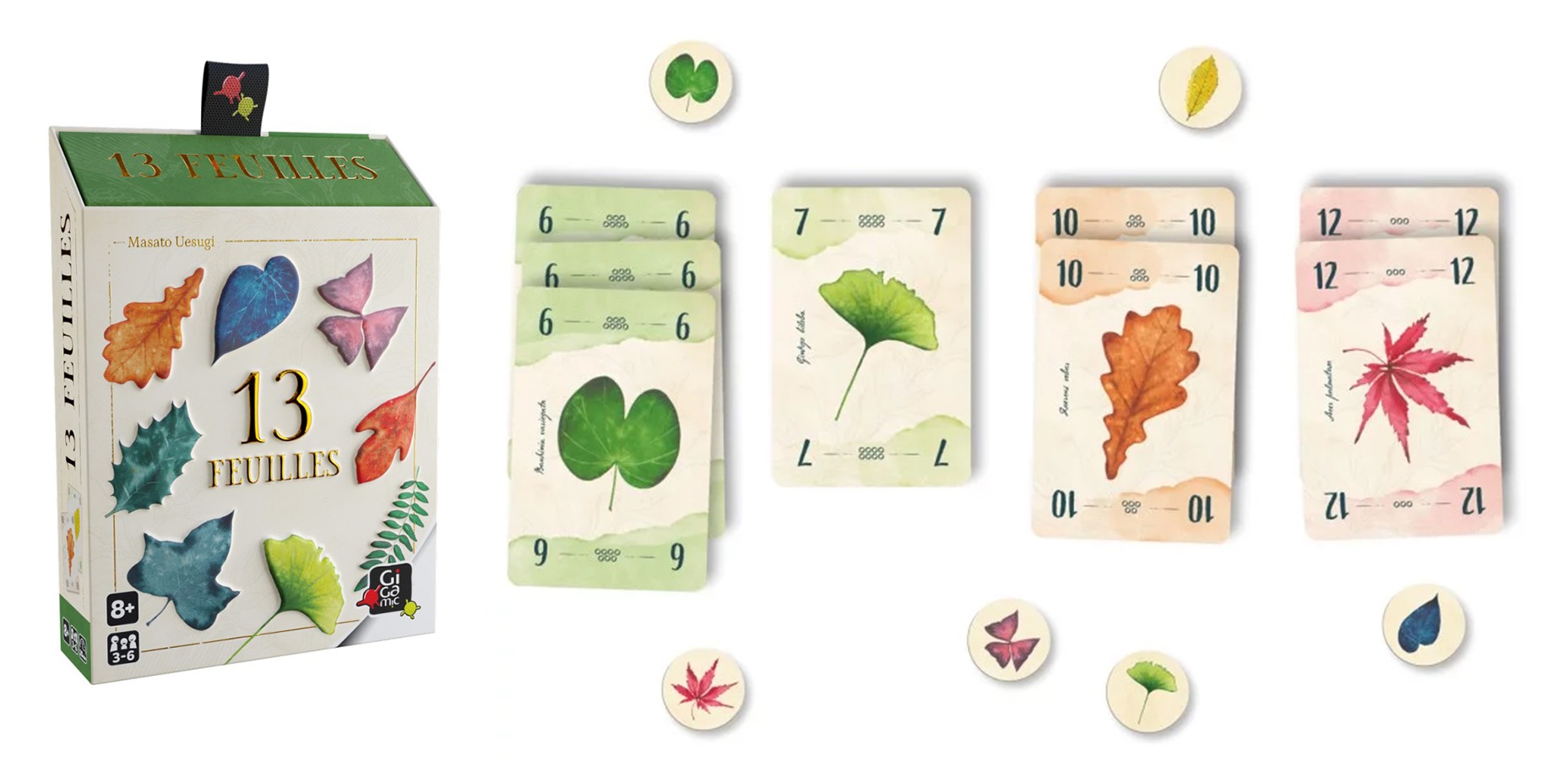 13 feuilles