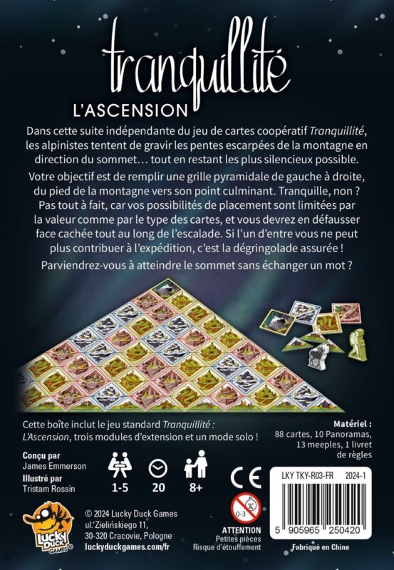 Tranquillité: L'Ascension