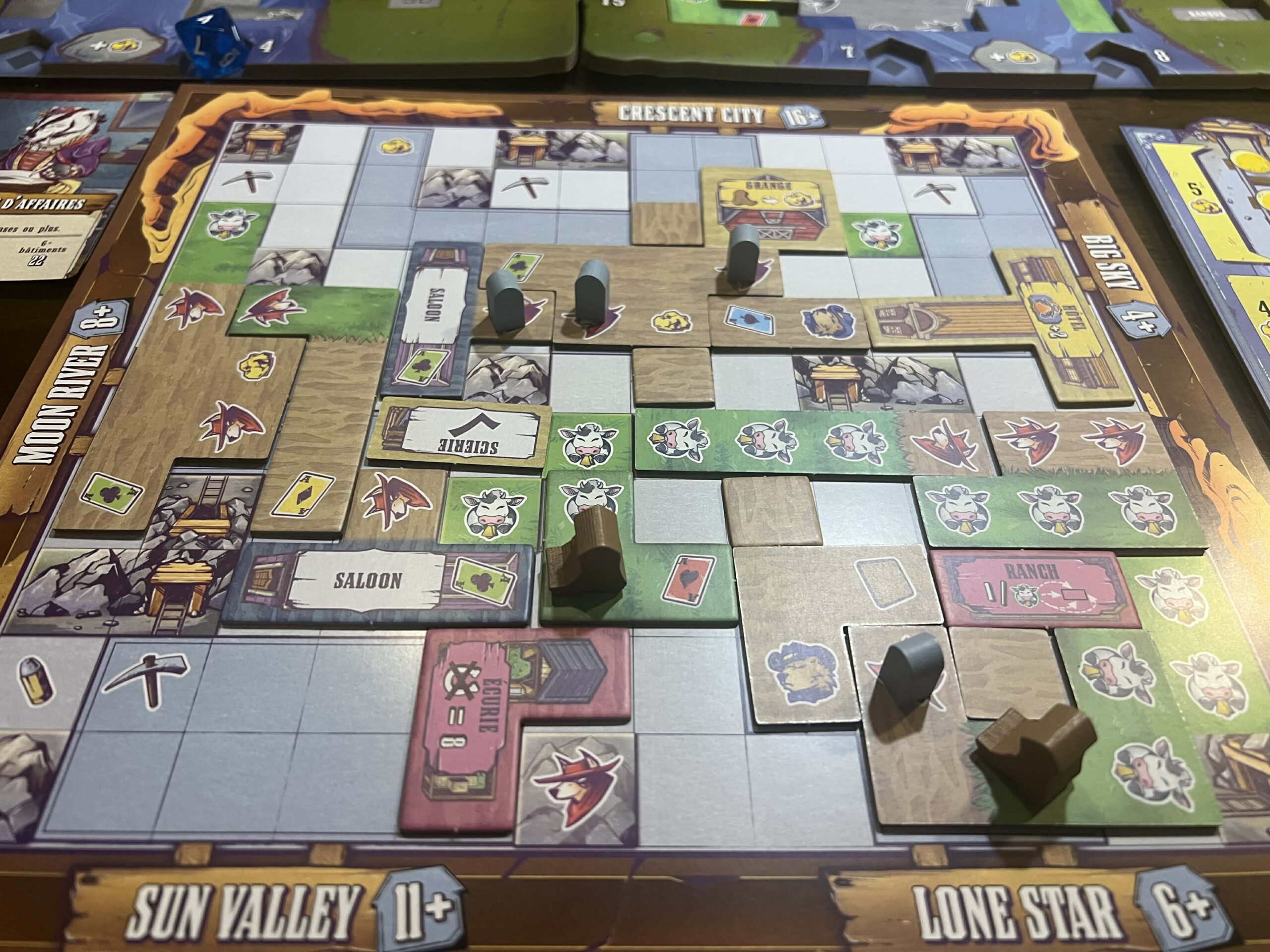 Wild Tiled West Critique, avis, test de jeu de Meeple Qc