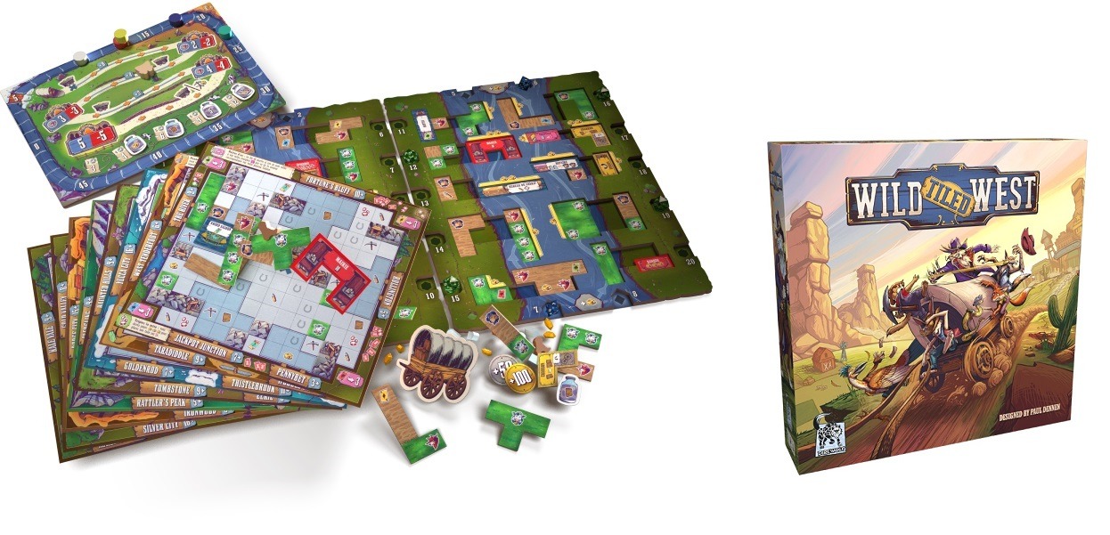 Wild Tiled West Critique, avis, test de jeu de Meeple Qc